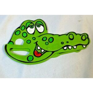 Vintage Hallmark Alligator Head Plastic Kids Safety Scissors Works